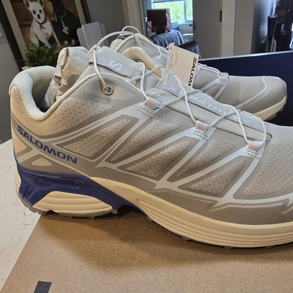 Salomon XT-Pathway 2 Lunar Rock Vanilla Ice Mens Size 12 L47808100 NEW SNEAKER - Picture 1 of 14